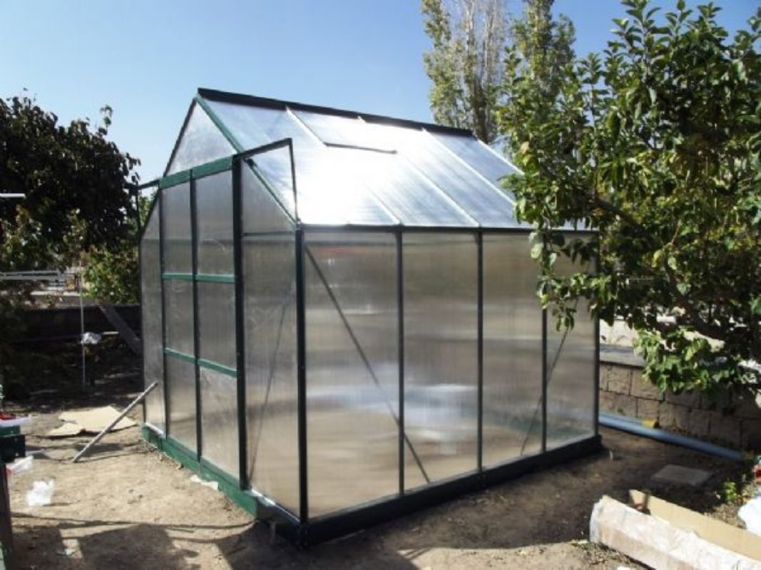 6.7 m2 Çift Kapılı Hobi Bahçe Serası