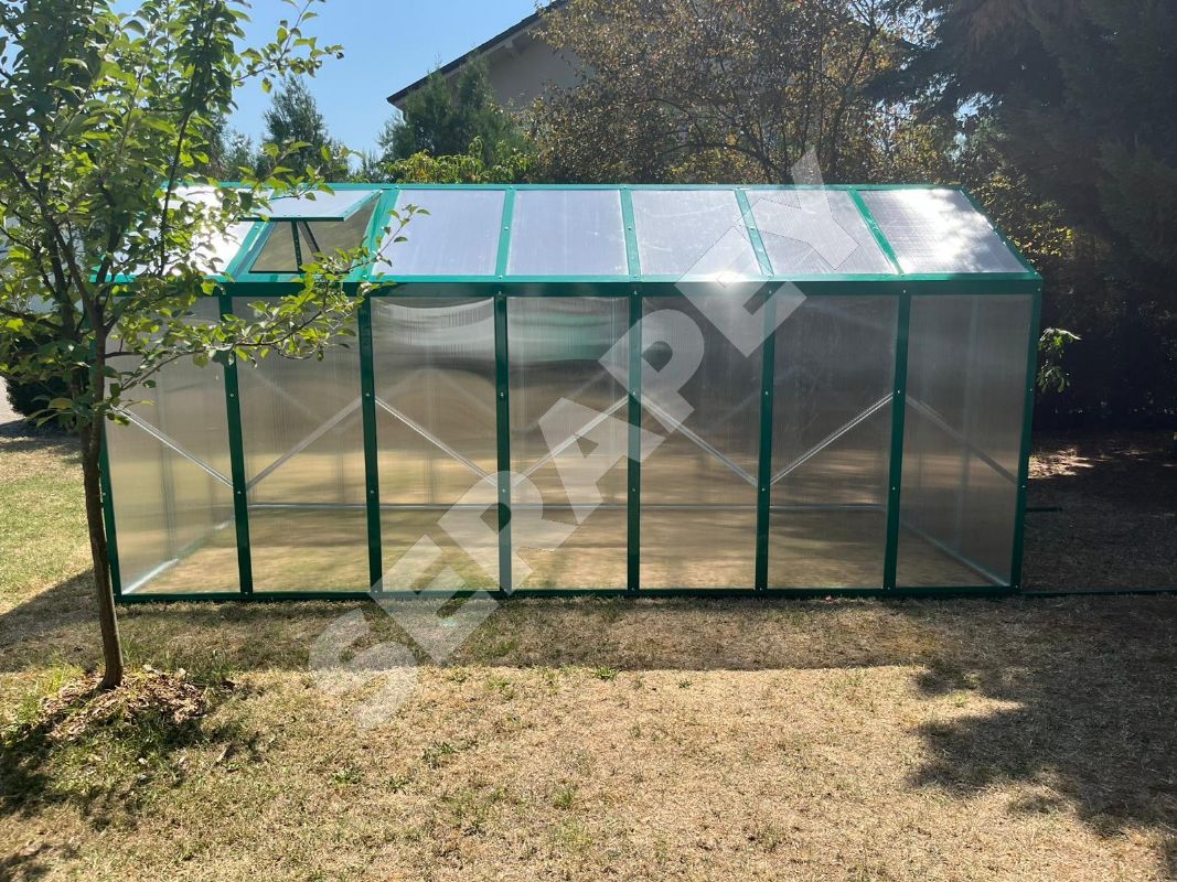 7'li Tek Kapılı Hobi Bahçe Serası